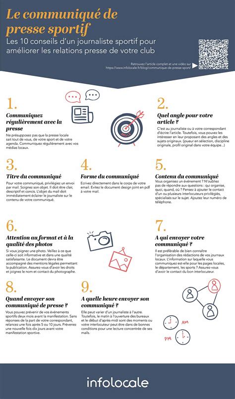 Communiqué de presse sportif. 9 conseils de journaliste pour le rédiger