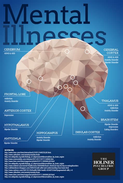 Where Does Mental Illness Occur in Your Brain? - Holiner Psychiatric Group