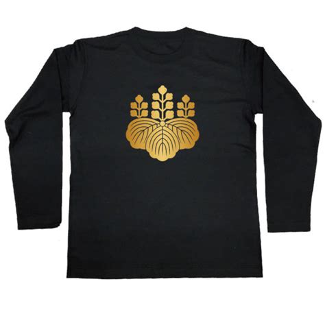 Paulownia Flower Seals Toyotomi Clan Crest T-shirt | Japan Trend Shop