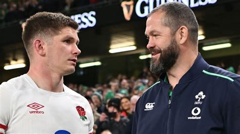 Watch Andy Farrell's incredible gesture to son and England captain Owen Farrell following ...