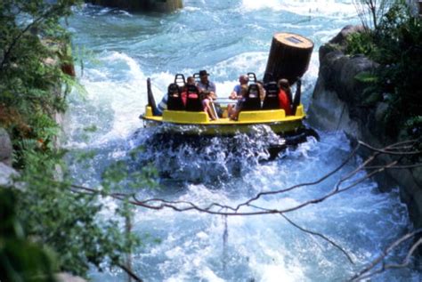 Florida Memory - View showing visitors on the Congo River Rapids ride at Busch Gardens - Tampa ...