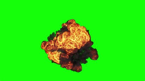 Green Screen Explosion Stock Video Footage for Free Download