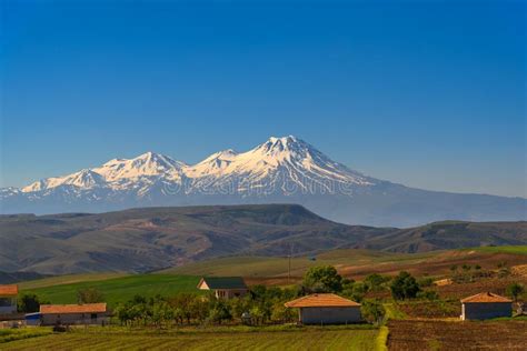 Mount Erciyes, Turkey stock image. Image of winter, volcano - 210474479