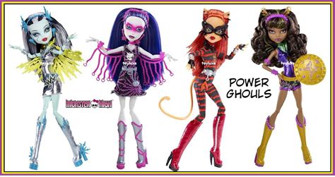 Monster High POWER Ghouls SUPER HERO Dolls FRANKIE SPECTRA TORALE &/Or CLAWDEEN! | eBay