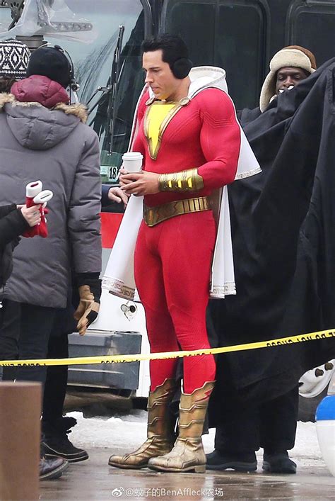 PHOTO: Another photo of Shazam! costume detail. It looks great! | Rebrn.com