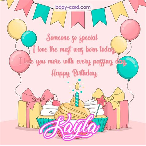 Birthday images for Kayla 💐 — Free happy bday pictures and photos ...