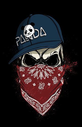 Gangster Skull Wallpaper