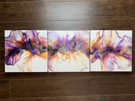 #143 - Triptych Dutch Pour - Check this out! | Acrylic Painting | Fluid Artist - YouTube ...