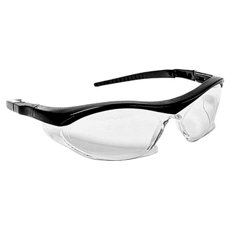 Clear lens safety spectacle - Black temples