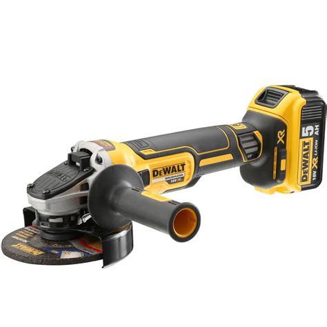 DeWalt DCG405 18v XR Cordless Brushless Angle Grinder 125mm | Angle Grinders