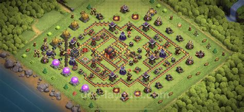 Trophy (Defense) Base TH10 with Link, Anti Everything - Clash of Clans 2023 - Town Hall Level 10 ...