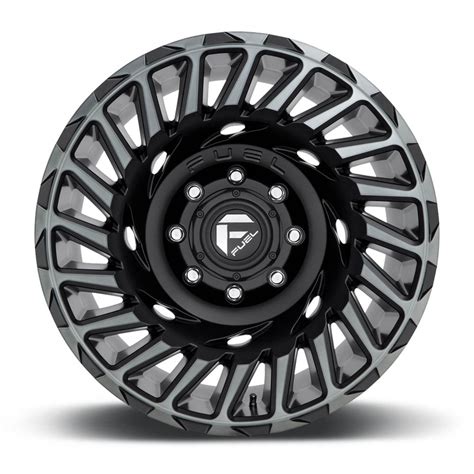 Fuel 1PC D683 Cyclone Matte Machined Double Dark Tint Wheel 18" x 9" | Ford F-150 2021-2023