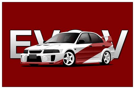 Mitsubishi Lancer EVO 5 (Tuning) – VIRTUAL-TUNING.DE