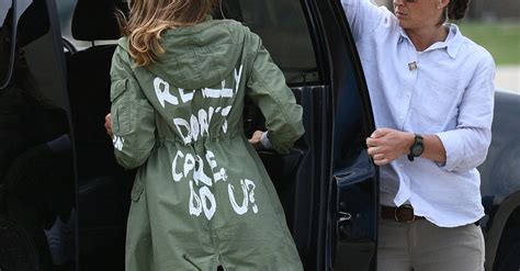 Melania Trump's "I Really Don't Care" Jacket Became A Big Meme Because ...