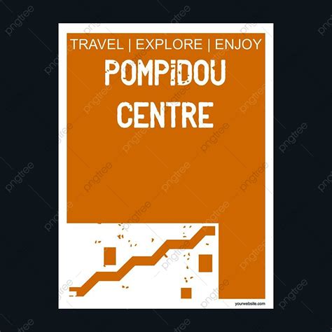 Poster Latar Belakang Arsitektur Pompidou Center Paris Templat untuk Unduh Gratis di Pngtree