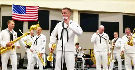 U.S. Navy Brass Band Brings Out The Big Horns For A Lively, Toe-Tapping ...