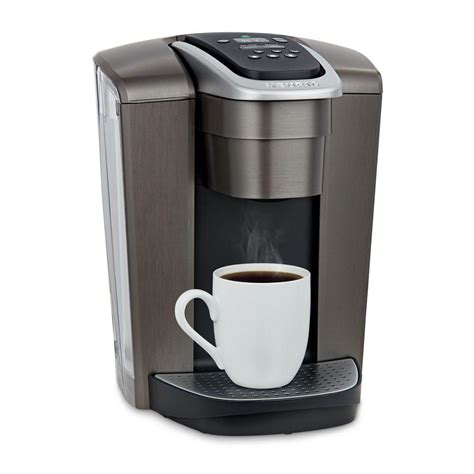 Keurig Green Mountain K-Elite Single Serve Coffee Maker in Brushed Slate-5000197490 - The Home Depot