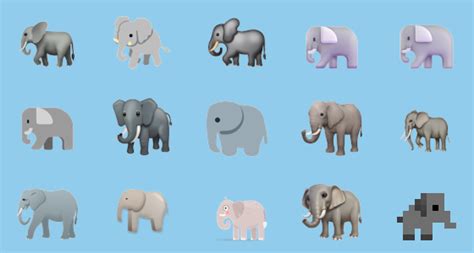 🐘 Elephant on Google Noto Color Emoji Android 7.1