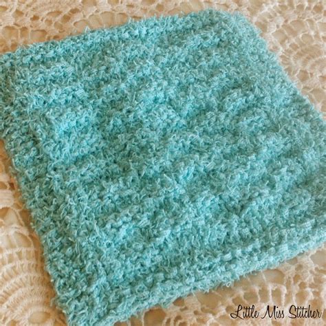 Little Miss Stitcher: 5 Free Knit Dishcloth Patterns | Dishcloth knitting patterns, Knit ...