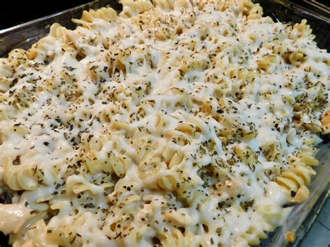 Chicken Alfredo Casserole