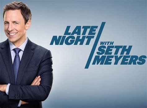 Late Night with Seth Meyers TV Show Air Dates & Track Episodes - Next Episode