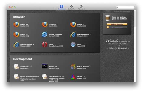 WineBottler (Mac) - Download, Review, Screenshots