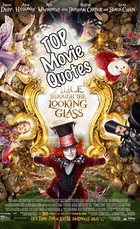 Alice Through the Looking Glass Quotes - Enza's Bargains