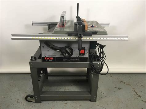 Sold Price: Ryobi BT3000 Table Saw on Steel Base - Invalid date EDT