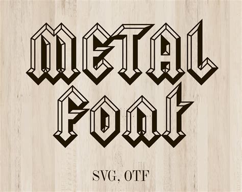 Metal font Hardrock font Hard rock font svg Rock font Heavy metal font Alphabet svg Rock script ...