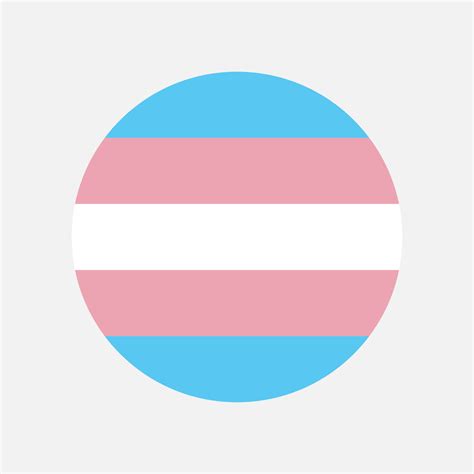 Transgender flag circle vector icon 5567891 Vector Art at Vecteezy