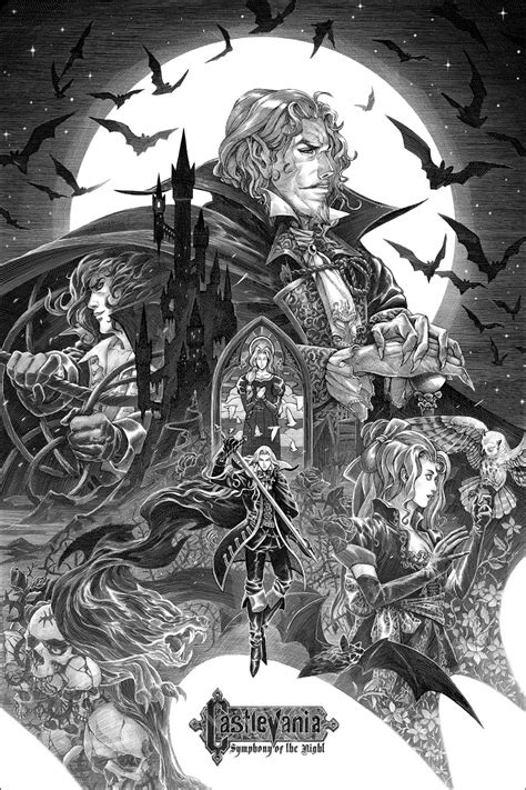 Artwork Castlevania: Symphony of the Night Konami