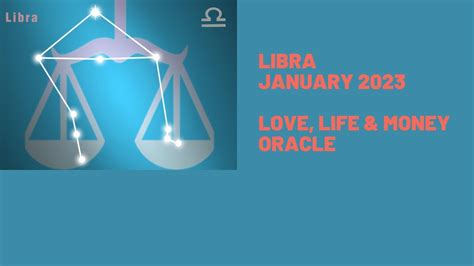 Libra - Love, Life & Money Oracle, January 2023 - YouTube