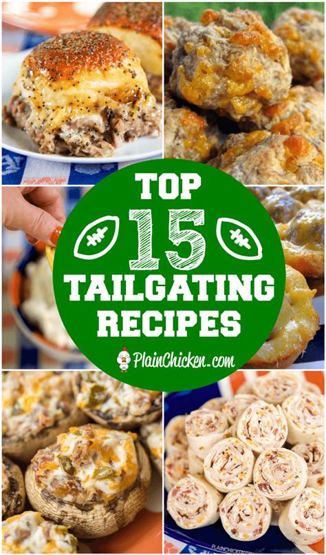 Tailgate Party Food Ideas