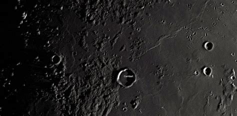 Free Images - gambart lunar crater map