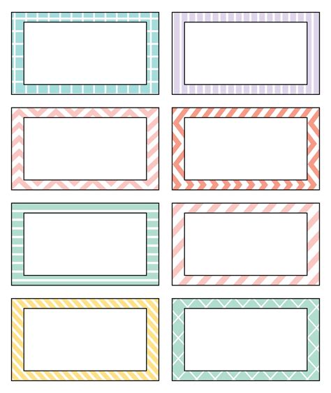 10 best free printable name tag borders printablee com - printable name tags for cubbies ...