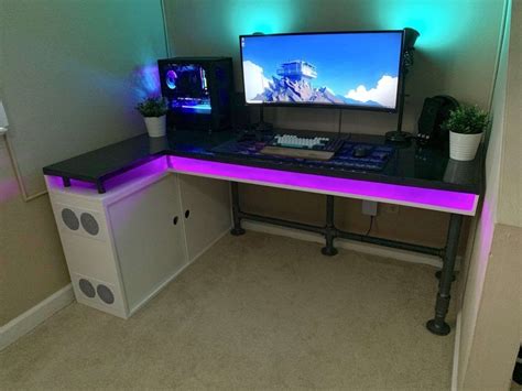 11 DIY Gaming Desk Ideas That Are Easy to Make - Home Junkee