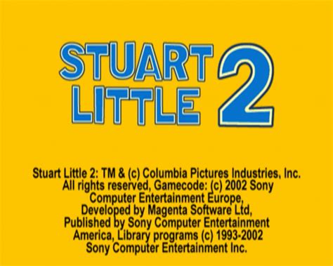 Stuart Little 2 (2002-04-27 prototype) : Free Download, Borrow, and ...