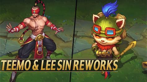 TEEMO & LEE SIN ASU REWORK 2023 CONFIRMED - League of Legends - YouTube