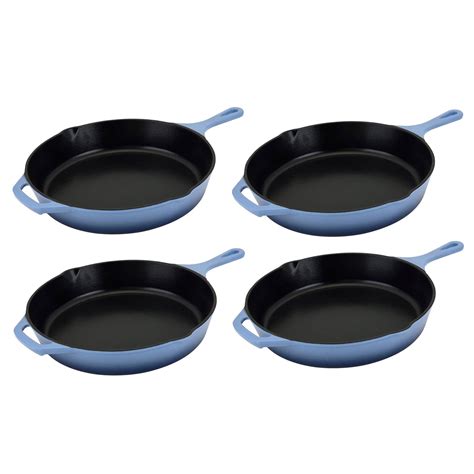 Hamilton Beach 12 Inch Enamel Coated Solid Cast Iron Frying Pan Skillet (4 Pack) 840023832789 | eBay