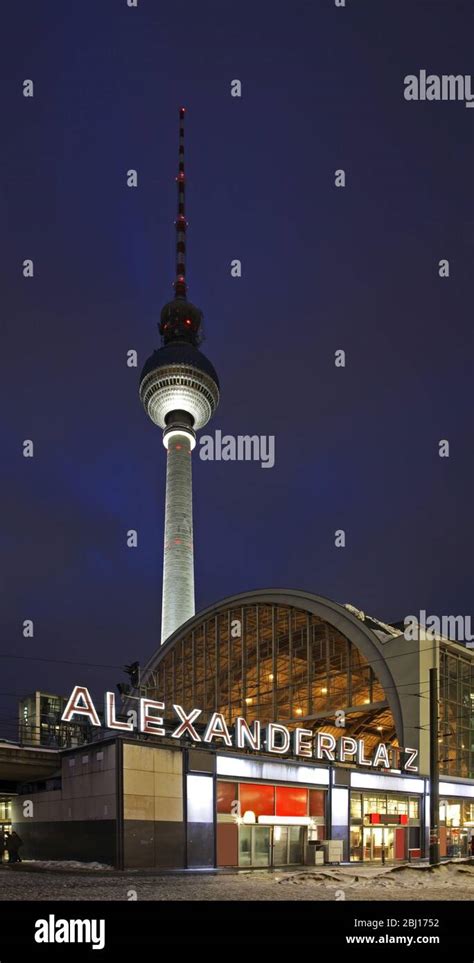 Alexanderplatz station in Berlin. Germany Stock Photo - Alamy