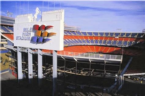 Mile High Stadium - History, Photos & More of the former NFL stadium of ...