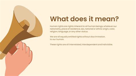 Free Human Rights PPT Template & Google Slides