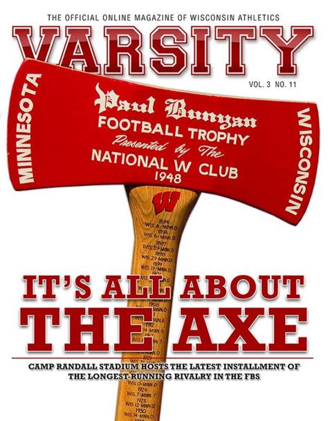 The Badgers Keep Paul Bunyan’s Axe For 2012 | Wisconsin badgers ...