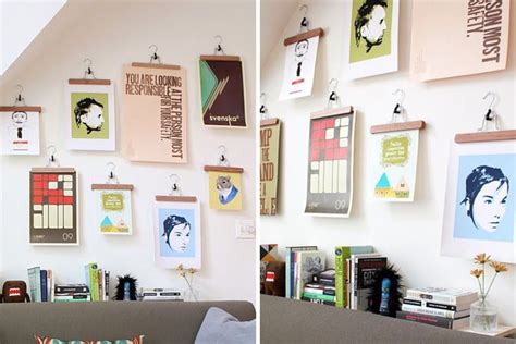 Save a Wall, Hang a Poster: 16 Ideas for Alternative Art Display | Alternative art, Hanging ...