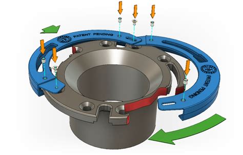 How to repair a broken cast iron toilet flange – 3D Plumbing Products