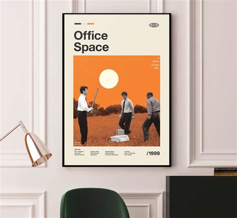 Office Space Movie Poster, Classic Movie Poster