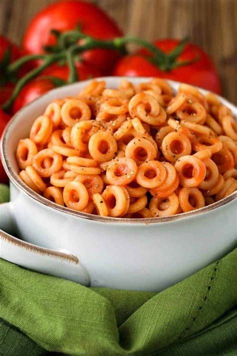 Easy Homemade Spaghettios {Copycat Spaghettios Recipe}