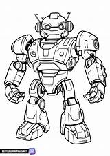 Robots coloring pages  Free Printable sketch template