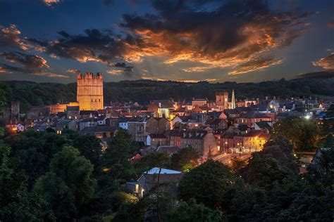 Richmond North Yorkshire at dusk, | Newtons Solicitors