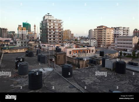 Dar es Salaam rooftop skyline, Tanzania, October 2012 Stock Photo - Alamy